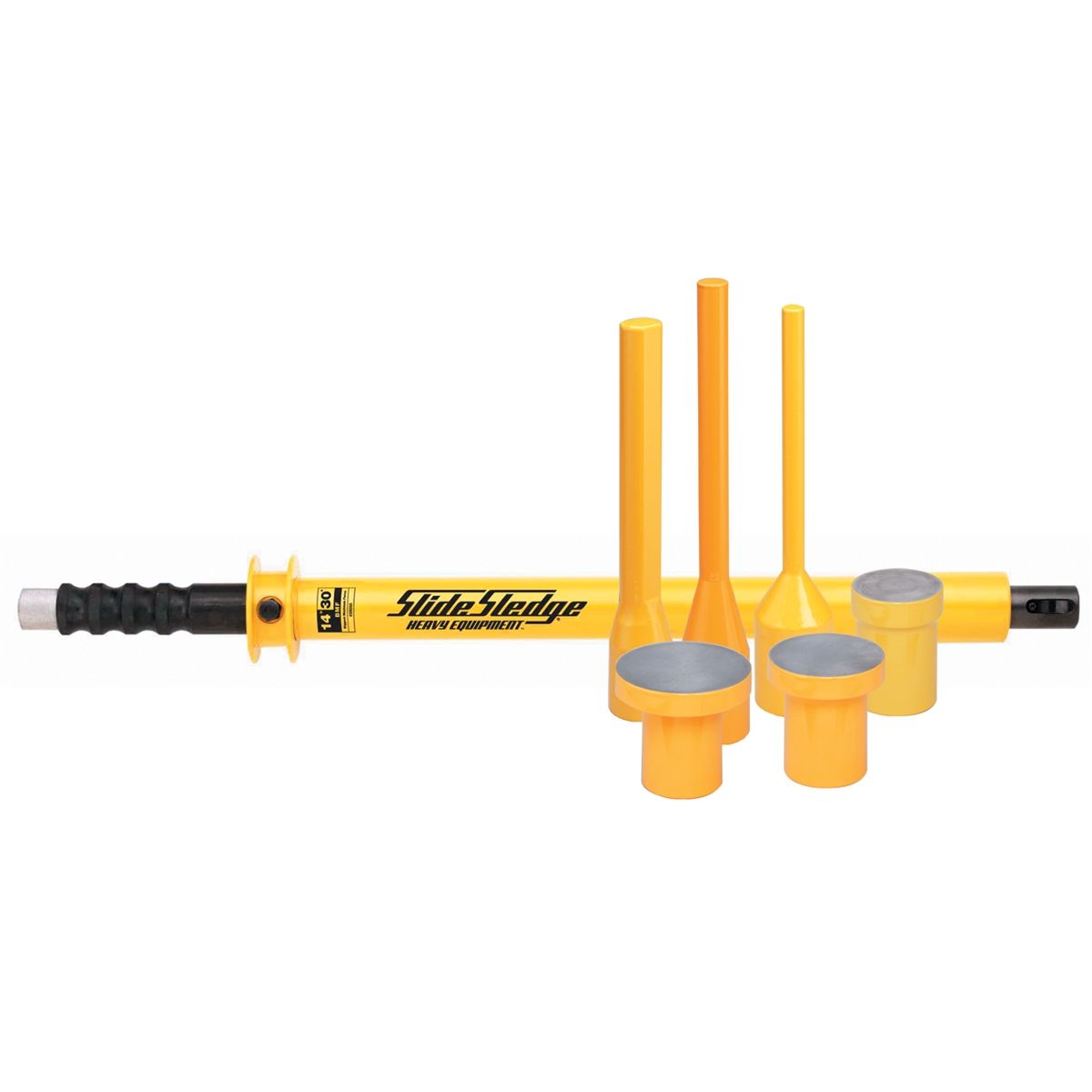 картинка Динамическая кувалда 29052 21LB46 с набором 6 насадок и утяжелителем Slide Sledge SS_211403 (46 lbs/20 кг) от магазина "Элит-инструмент"