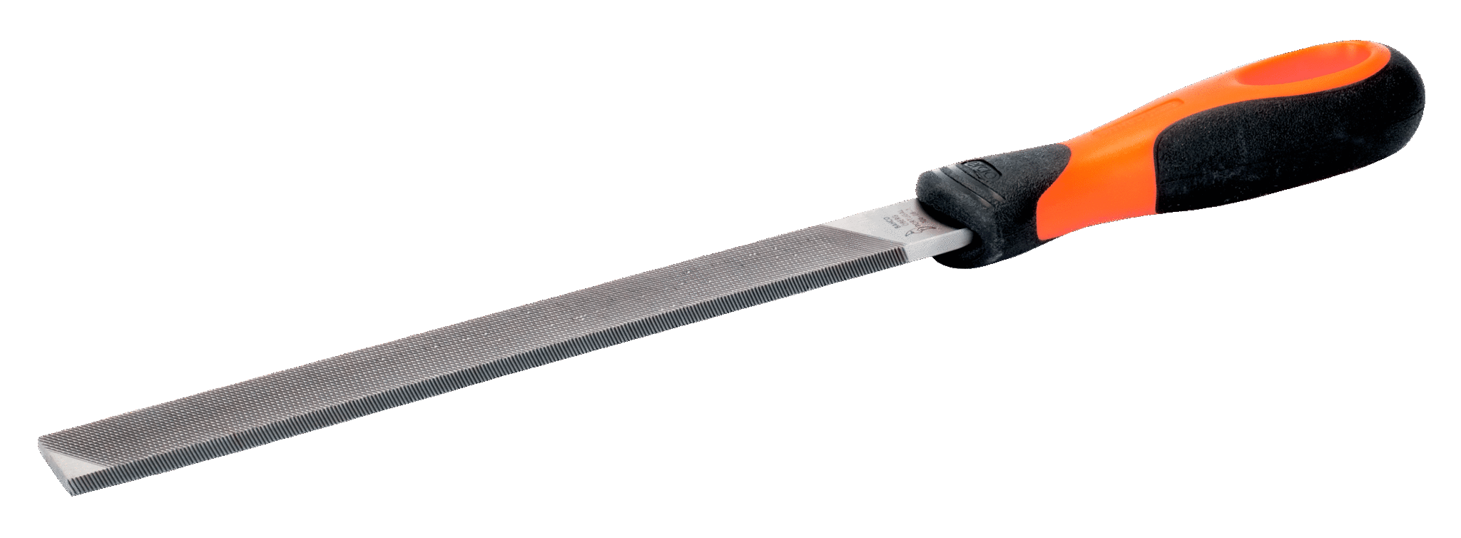Напильник с насечкой "Oberg", с рукояткой ERGO™. Индивидуальная картонная упаковка BAHCO 1-106-08-1-2