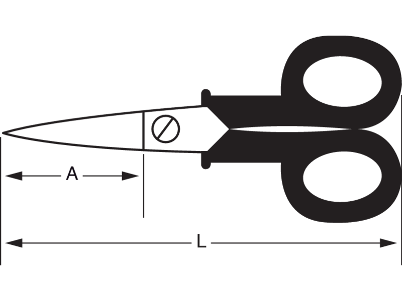 картинка Ножницы для электриков BAHCO SC127 от магазина "Элит-инструмент"