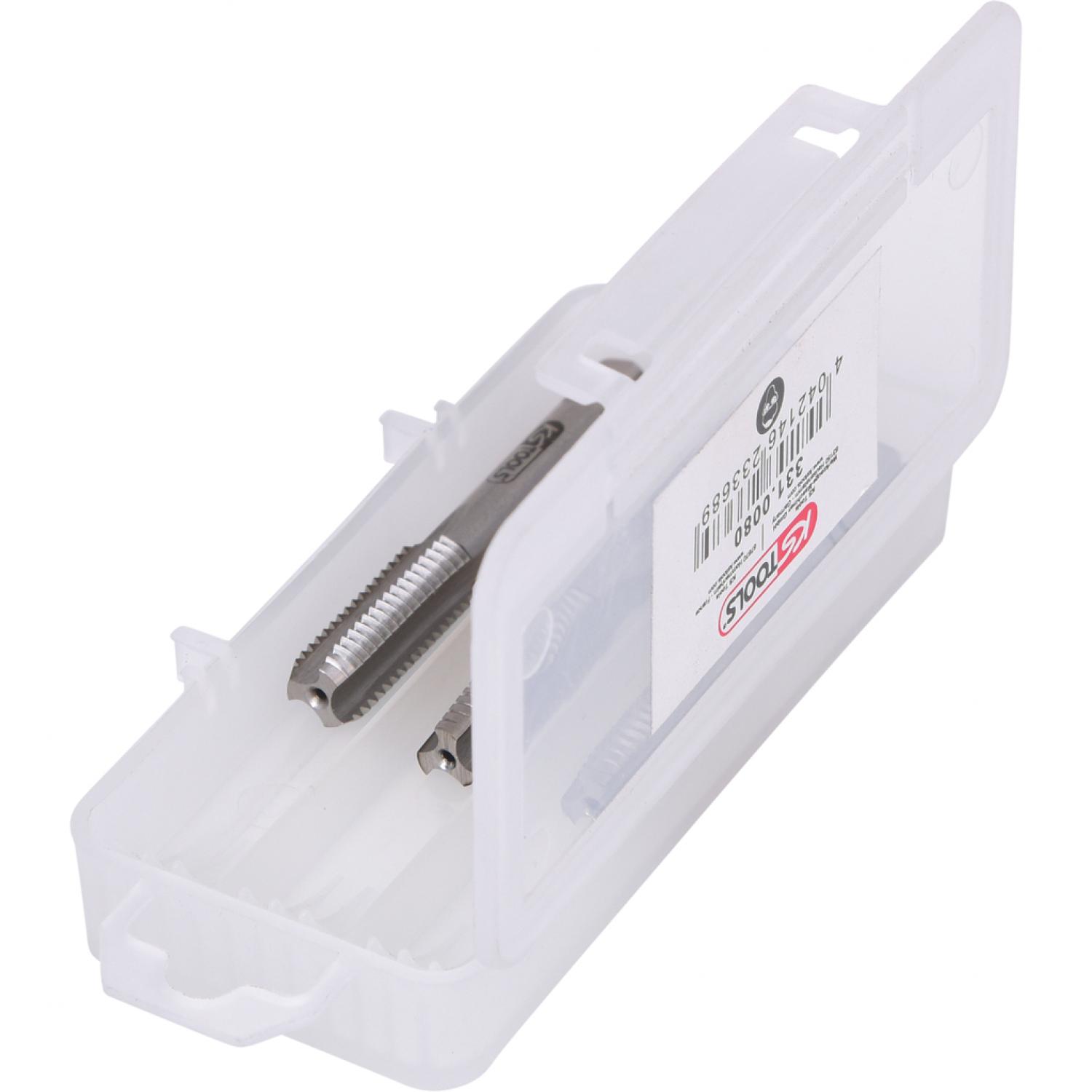 картинка Комплект ручных метчиков HSS, M, M8x1,25, 3 шт от магазина "Элит-инструмент"