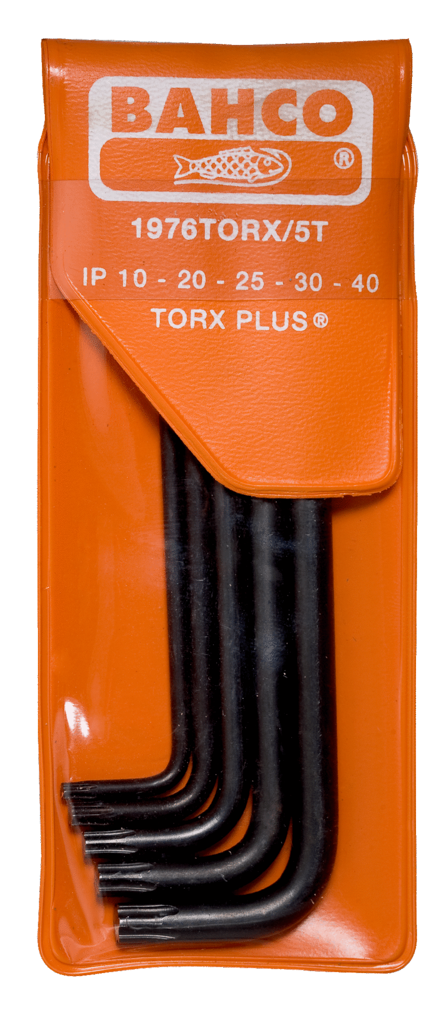 Набор оксидированных шестигранников под винты TORX PLUS® BAHCO 1976TORX/5T