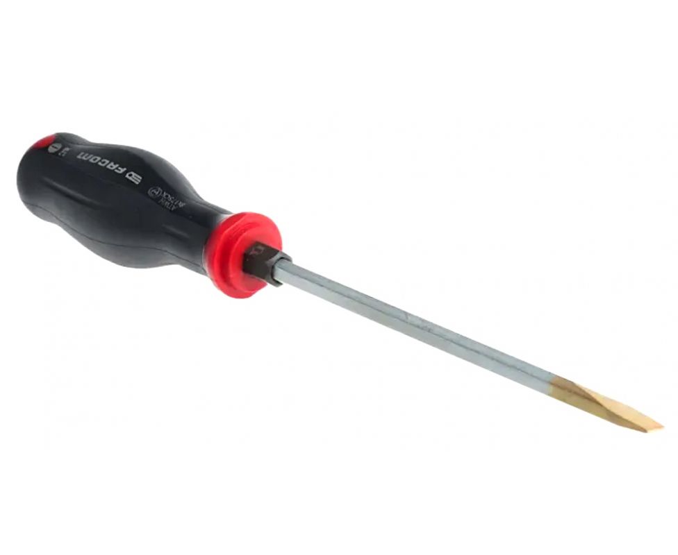 картинка Отвертка шлицевая ударная Protwist Shock 6.5х150 Facom ATWH6.5X150CK от магазина "Элит-инструмент"