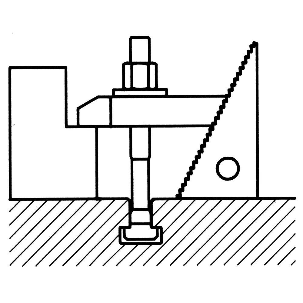 картинка Ступенчатый зажим АМF 70334 от магазина "Элит-инструмент"