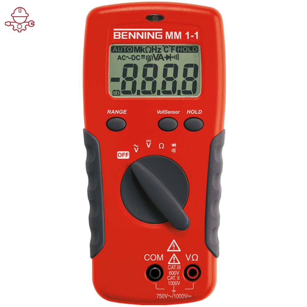 картинка Цифровой Мультиметр BENNING MM 1-1 044081 от магазина "Элит-инструмент"