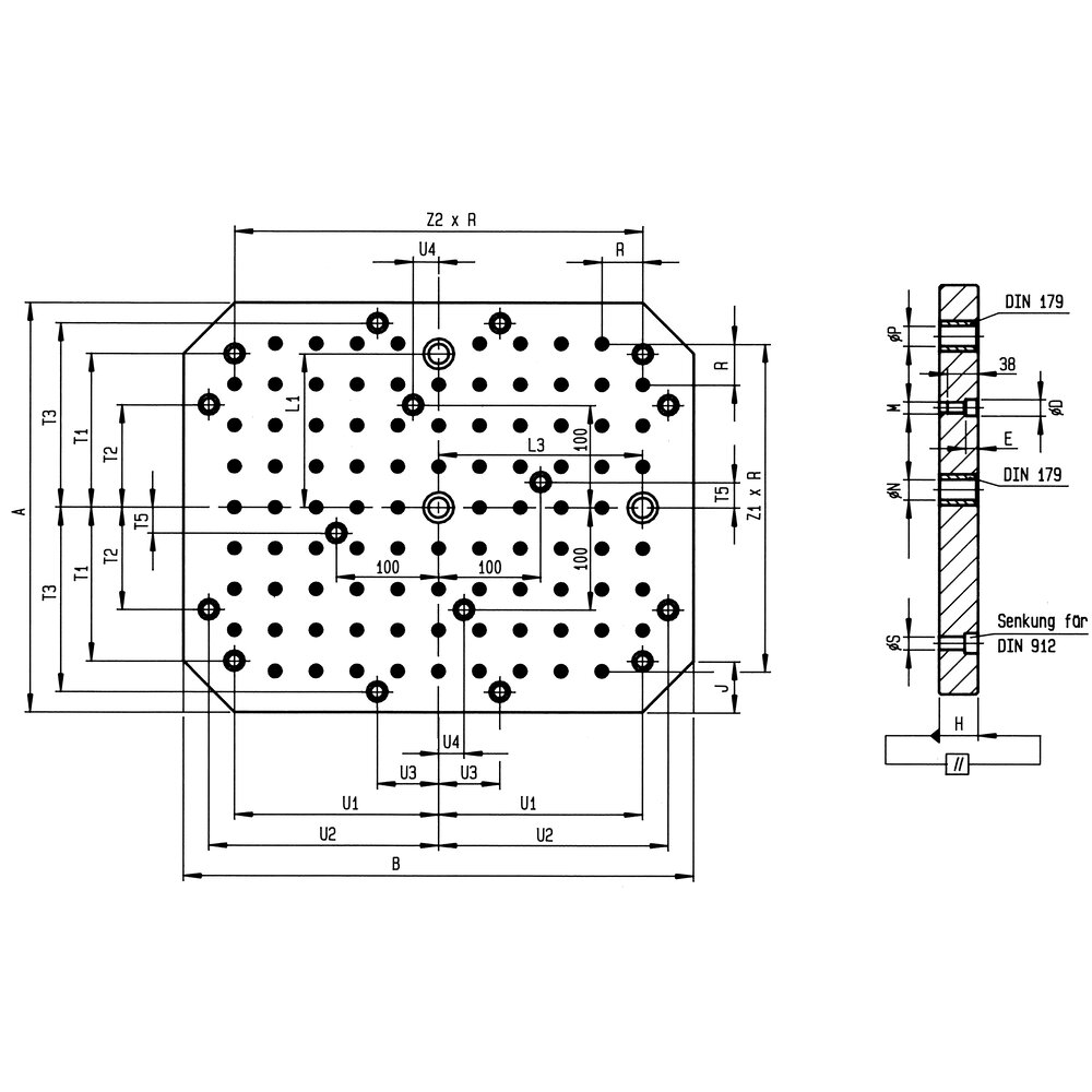 картинка Зажимной поддон АМF 87064 от магазина "Элит-инструмент"