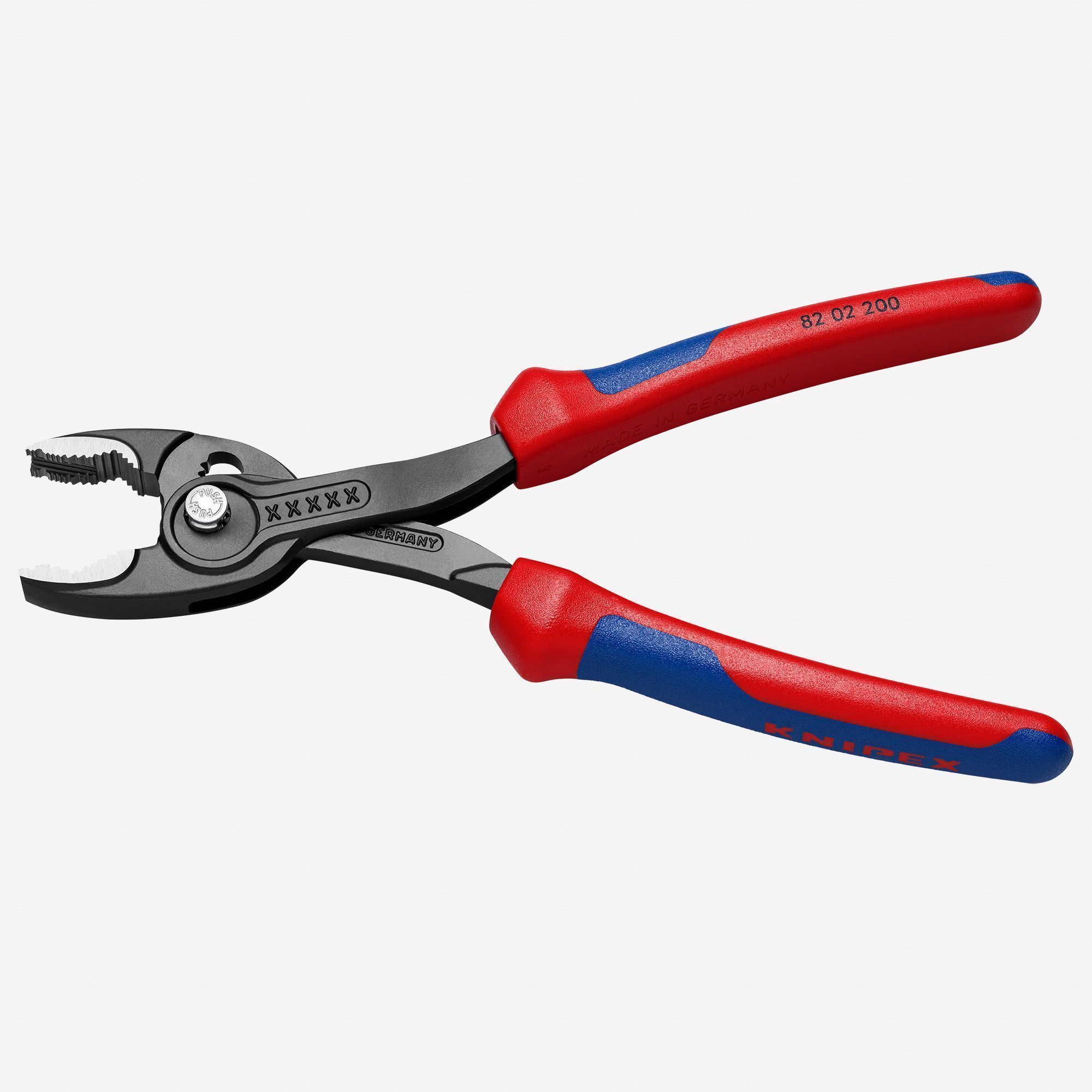 картинка Клещи захватные для скользящих шарниров Twin Grip 8 "- MultiGrip Knipex KN-8202200 от магазина "Элит-инструмент"