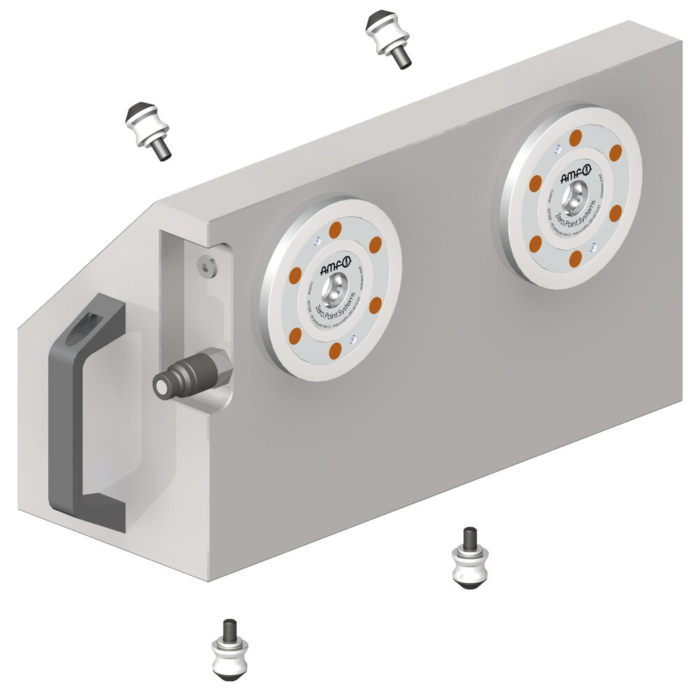 картинка 2-точечный зажимной кронштейн АМF 427591 от магазина "Элит-инструмент"