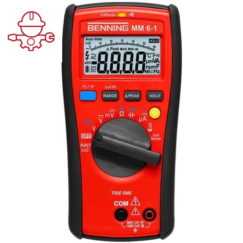 картинка Мультиметр BENNING  MM 6-1 цифровой, промышленный  от магазина "Элит-инструмент"
