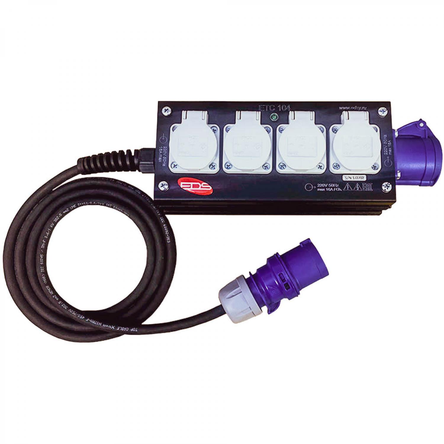 картинка Переносное распределительное устройство ETC 104 от магазина "Элит-инструмент"