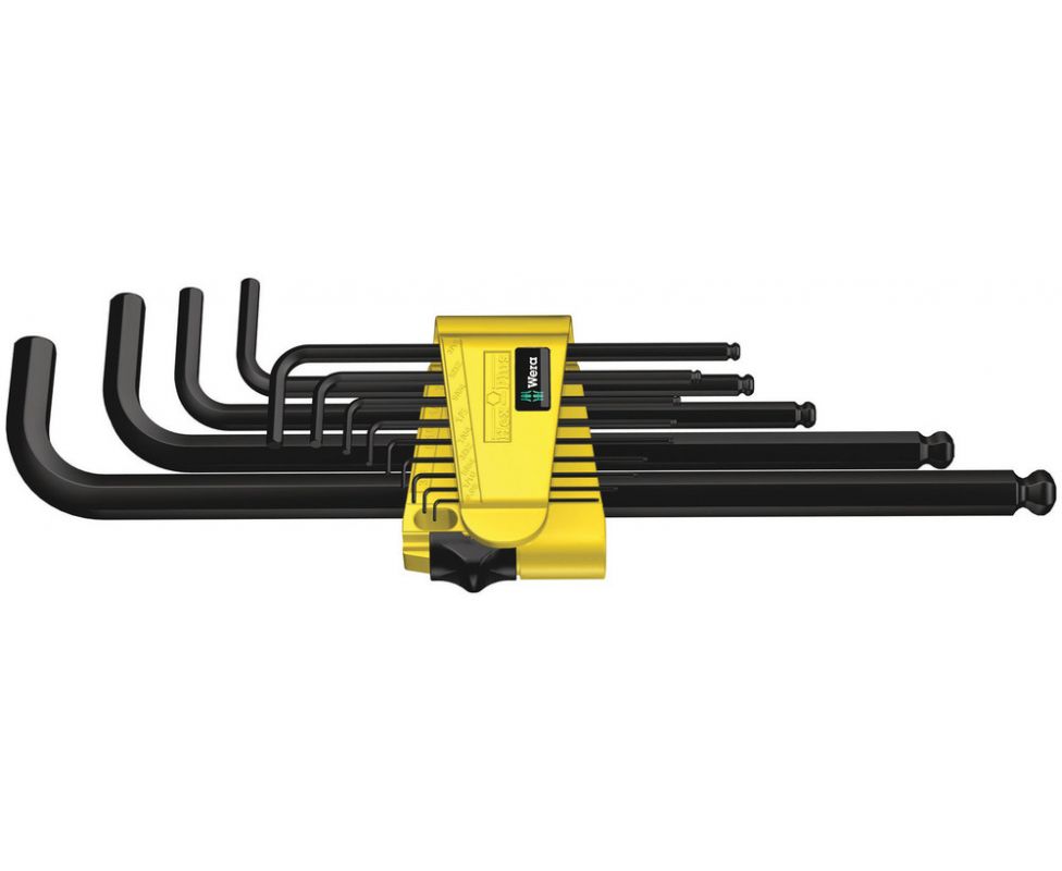 картинка Набор Г-образных ключей, дюймовых, Wera 950 PKL/13 SZ N BlackLaser WE-021728 от магазина "Элит-инструмент"