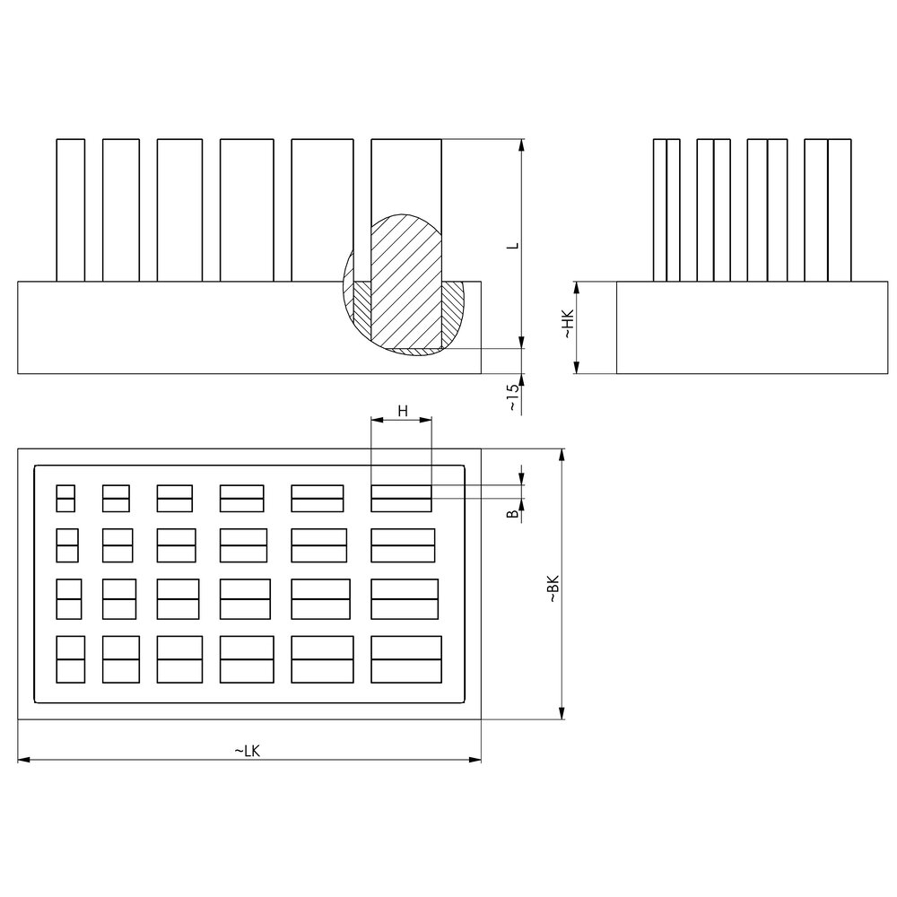 картинка Параллельная опора, установленная на деревянной подставке АМF 75648 от магазина "Элит-инструмент"