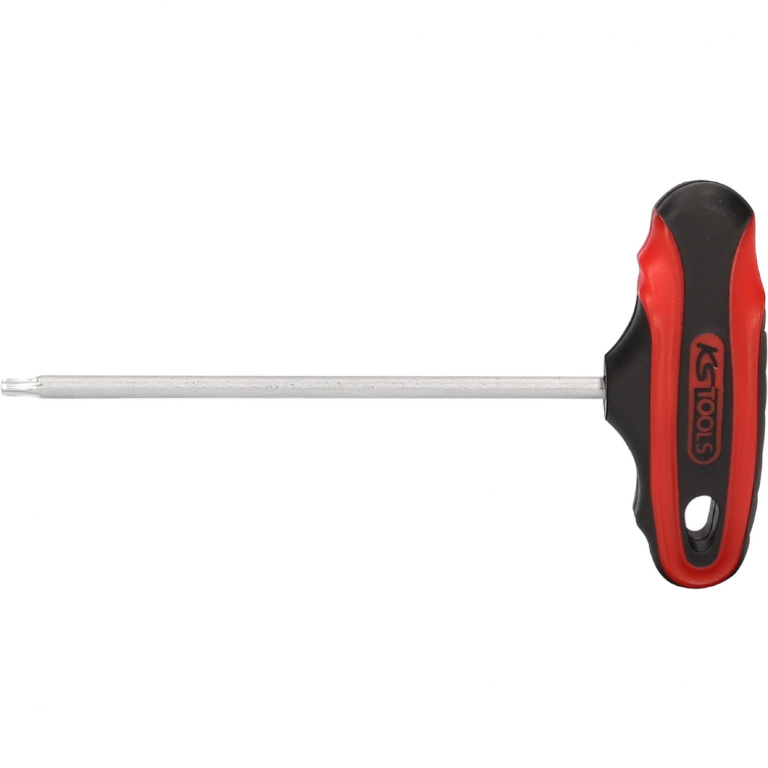 картинка Штифтовой ключ с профилем Torx и Т-образной рукояткой короткий, Т15 от магазина "Элит-инструмент"
