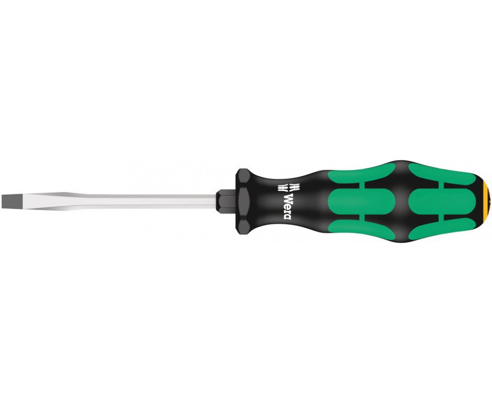 Отвертка Wera Kraftform 334 SK WE-007671 0.8 x 4.0 x 90 шестигранная шлицевая