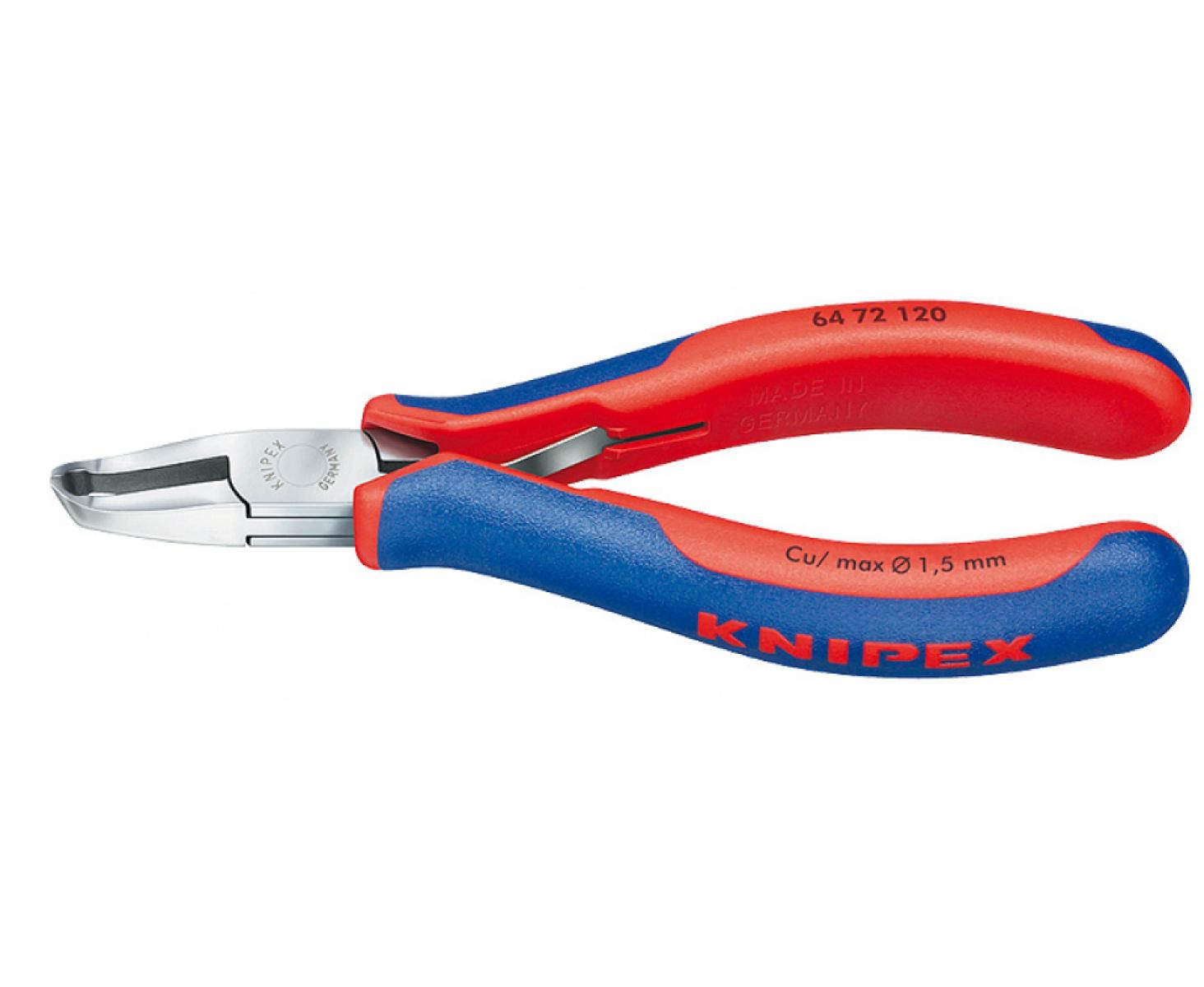 Кусачки торцевые для электроники Knipex KN-6472120