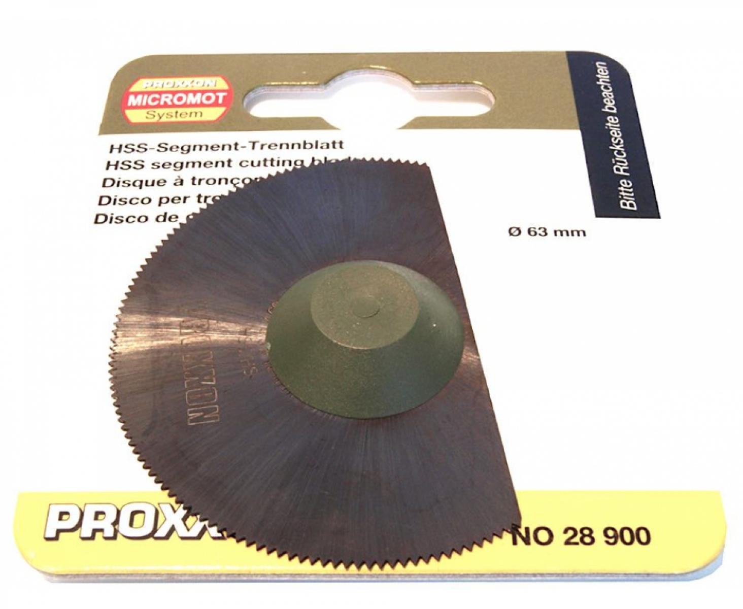 картинка Отрезной диск из быстрорежущей стали Ø 65 мм OZI/E Proxxon 28900 от магазина "Элит-инструмент"