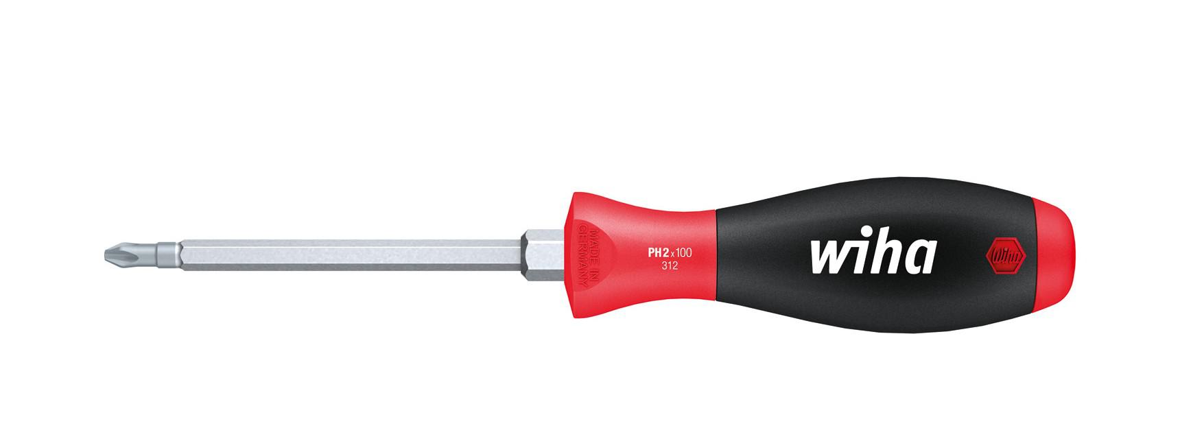 Отвертка Phillips SoftFinish® 312 WIHA 00764
