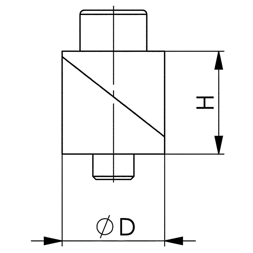 картинка Зажимной болт для перфорированных столов АМF 564127 от магазина "Элит-инструмент"