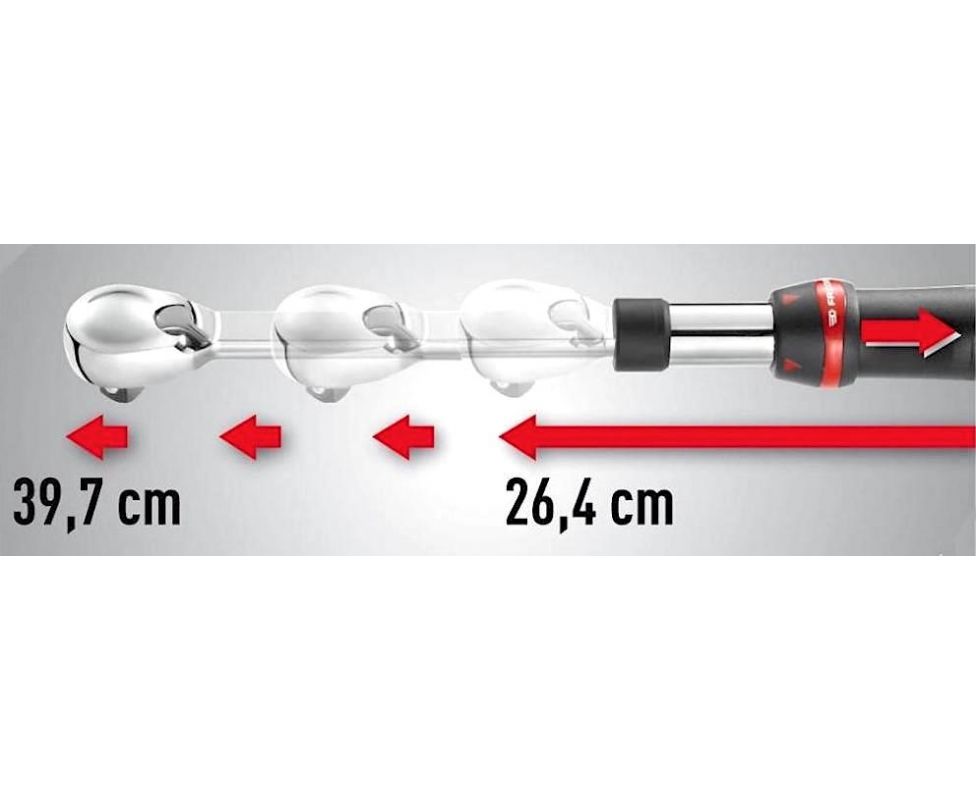 картинка Ключ трещоточный раздвижной 1/2" Facom SXL.161 от магазина "Элит-инструмент"