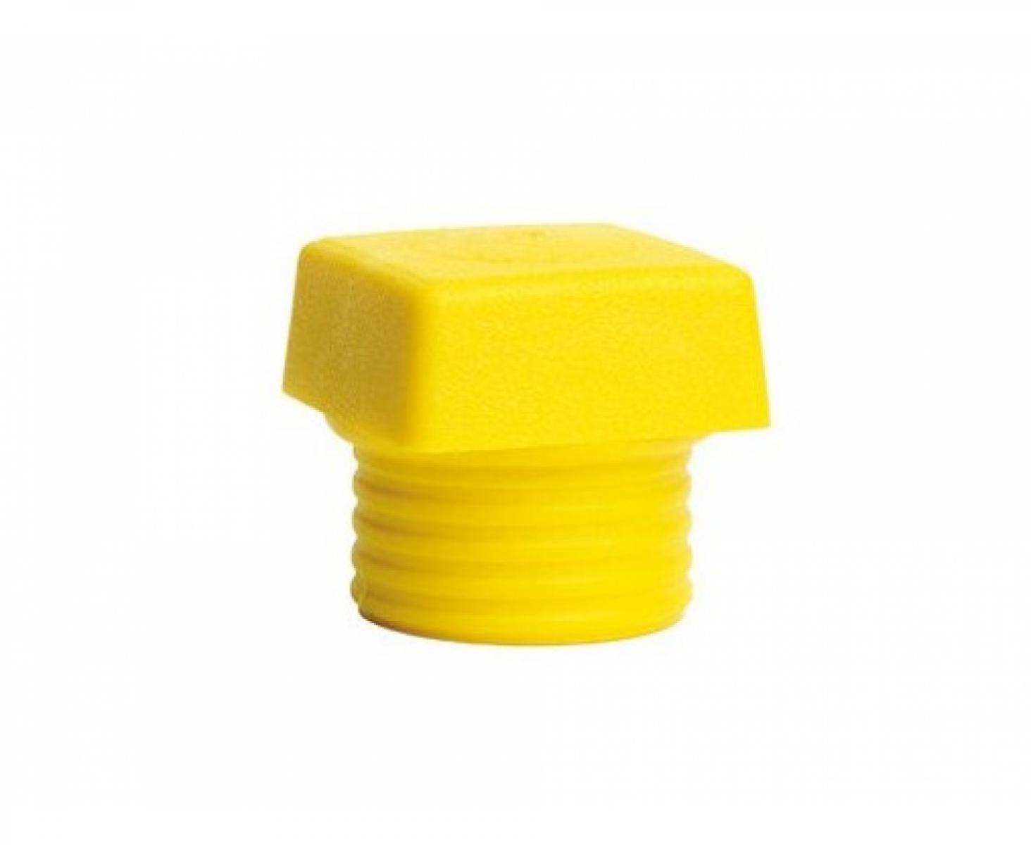 картинка Четырехгранная головка желтая для молотка Wiha Safety 833-5 26438 из среднетвердого полиуретана от магазина "Элит-инструмент"