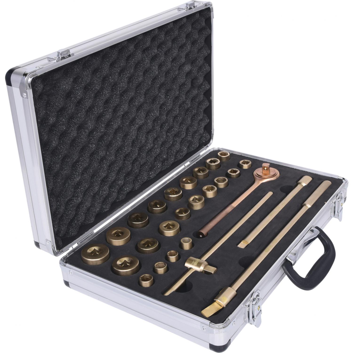 картинка Комплект торцовых ключей BRONZEplus 1/2", 26 шт от магазина "Элит-инструмент"