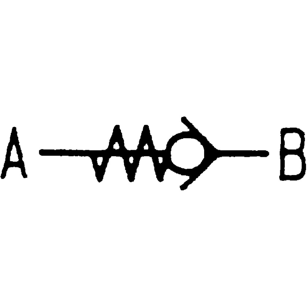 картинка Обратный клапан линии АМF 62885 от магазина "Элит-инструмент"