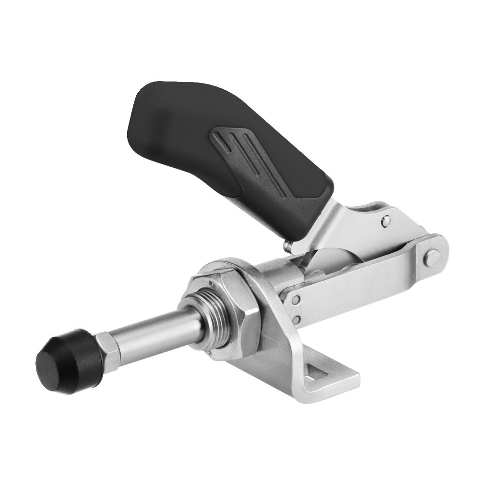Шарнирный зажим двухтактного типа с черной ручкой АМF 558032