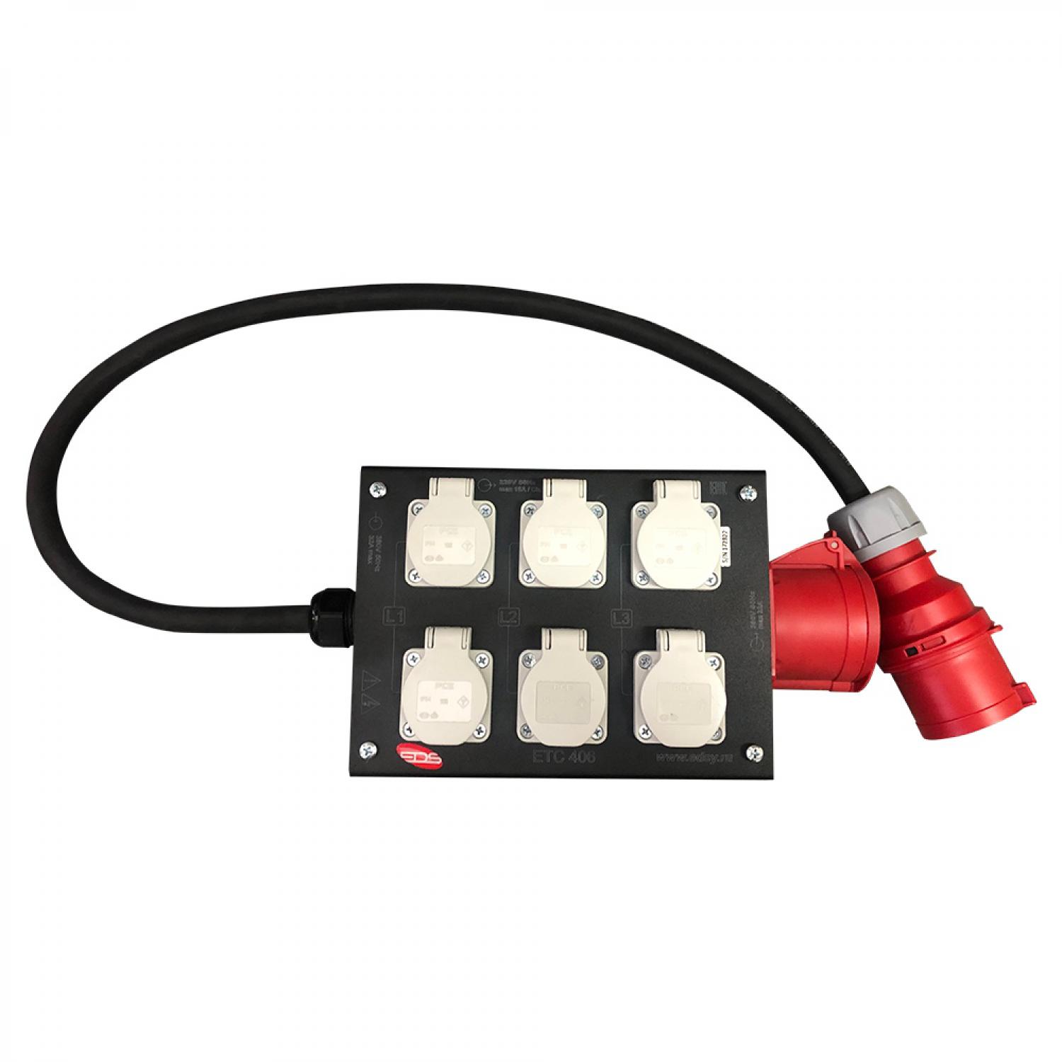 картинка Переносное распределительное устройство ETC 406 от магазина "Элит-инструмент"