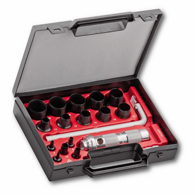 картинка 160 K  Набор просечек, пробойников Ø 3-30 мм и Ø 56÷330 мм USAG U01600080/PL330P от магазина "Элит-инструмент"