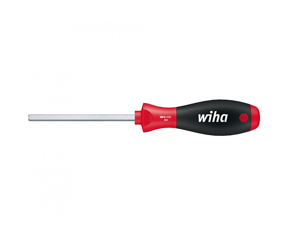 Отвертка Wiha SoftFinish HEX 356 26191 3 x 75 внутренний шестигранник