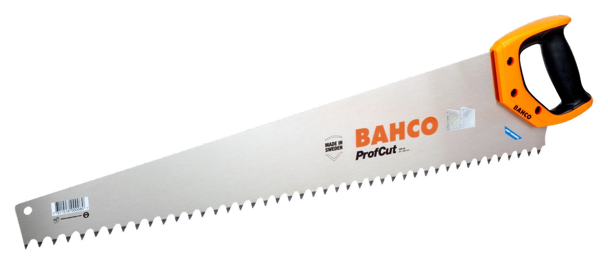 Ножовка для облегченного ячеистого бетона BAHCO 256-26