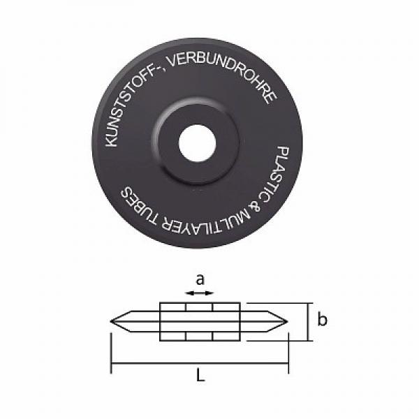 Запасной отрезной диск для пластмассовых труб 314 FCR U03140039Q