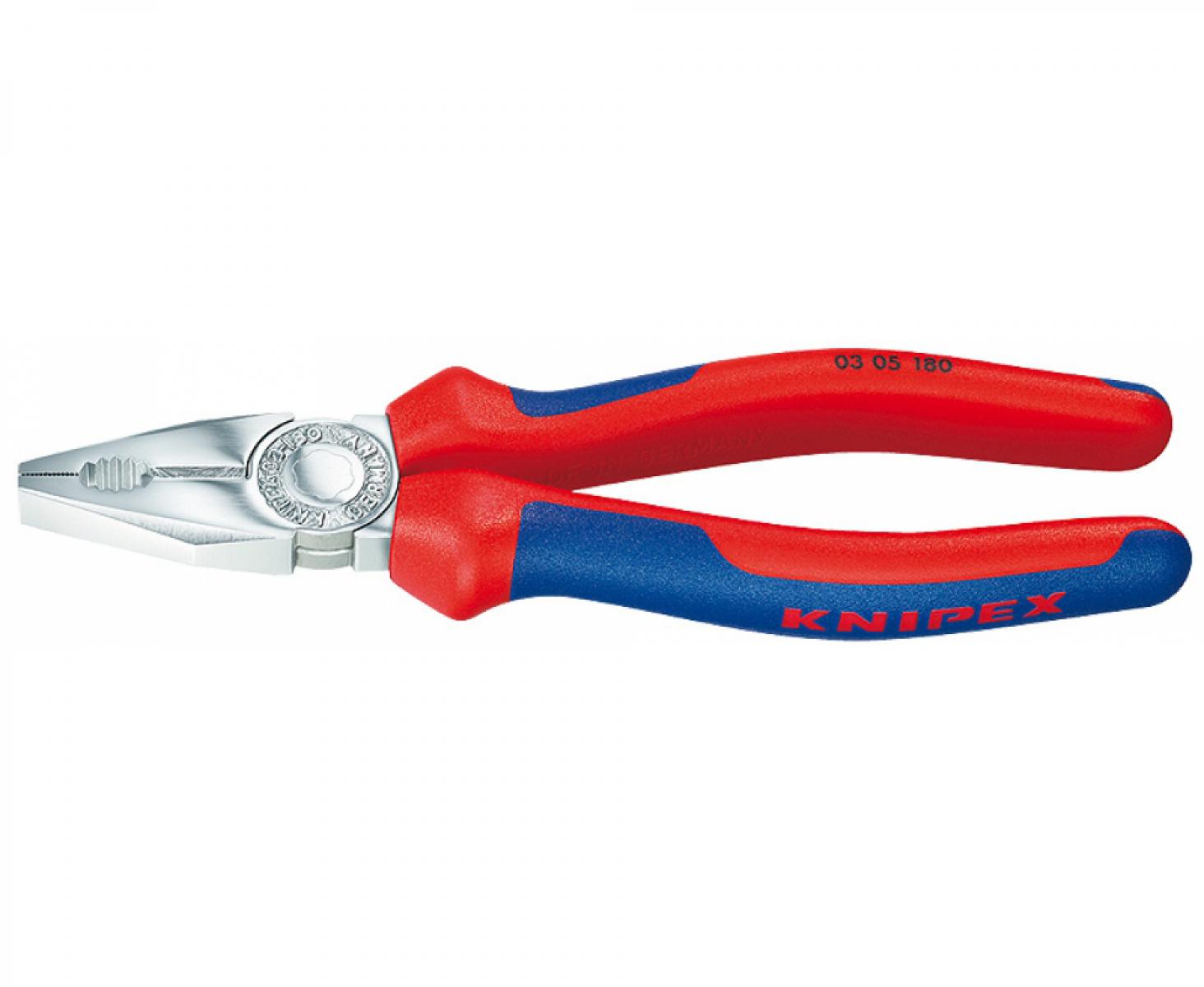 картинка Плоскогубцы комбинированные Knipex KN-0305180 от магазина "Элит-инструмент"