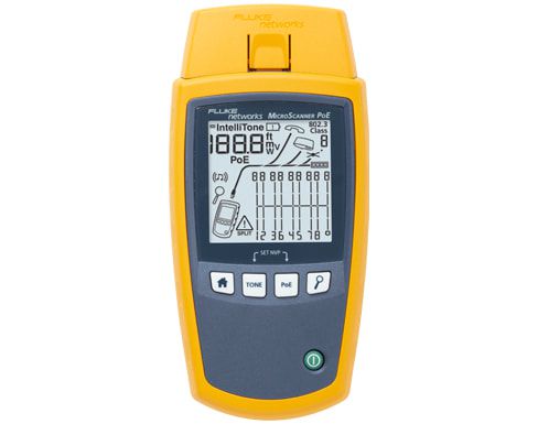 Тестер кабельный Fluke Networks MicroScanner PoE KIT 5018513