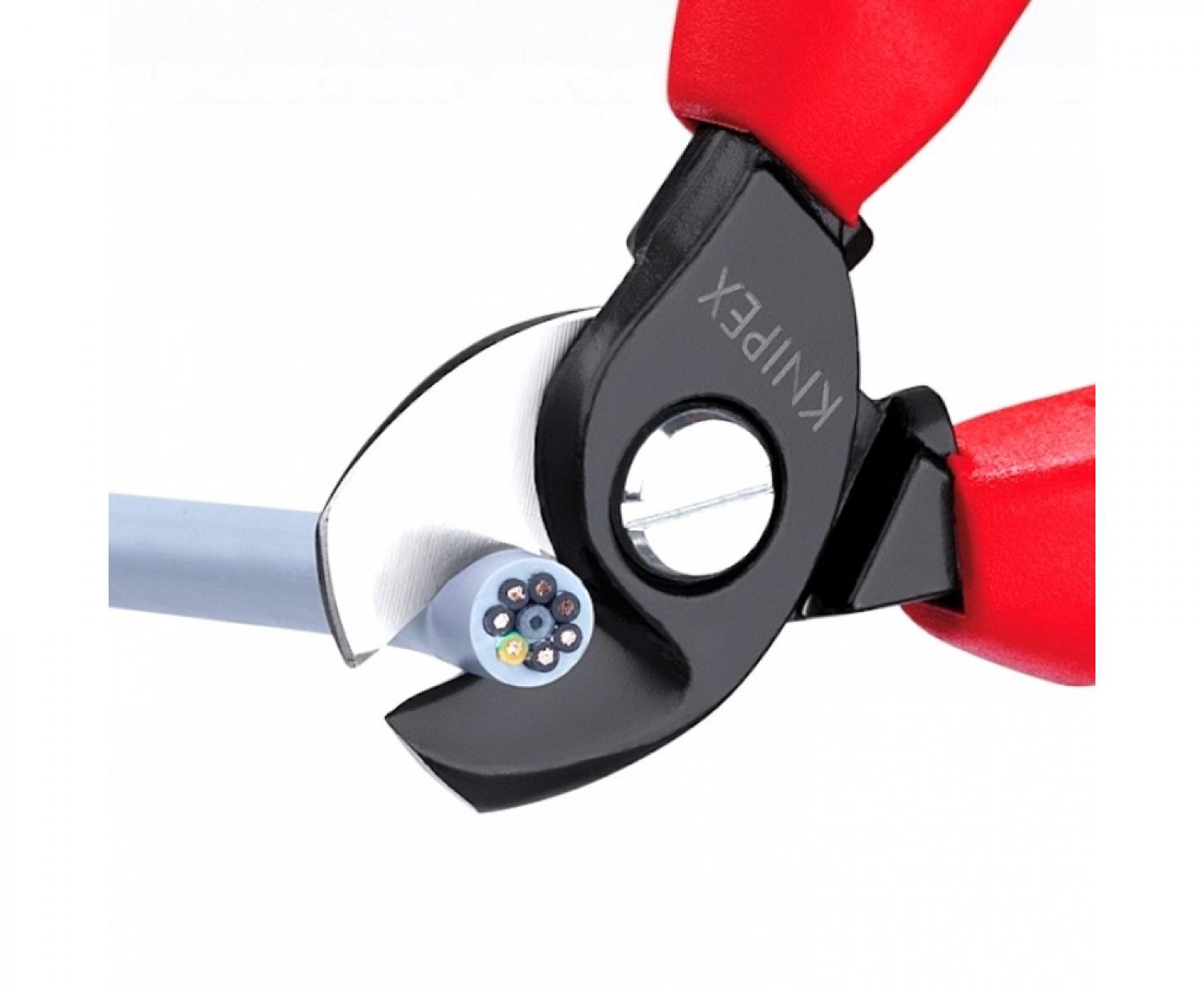 картинка Ножницы для резки кабелей Knipex KN-9511165SB в блистере от магазина "Элит-инструмент"