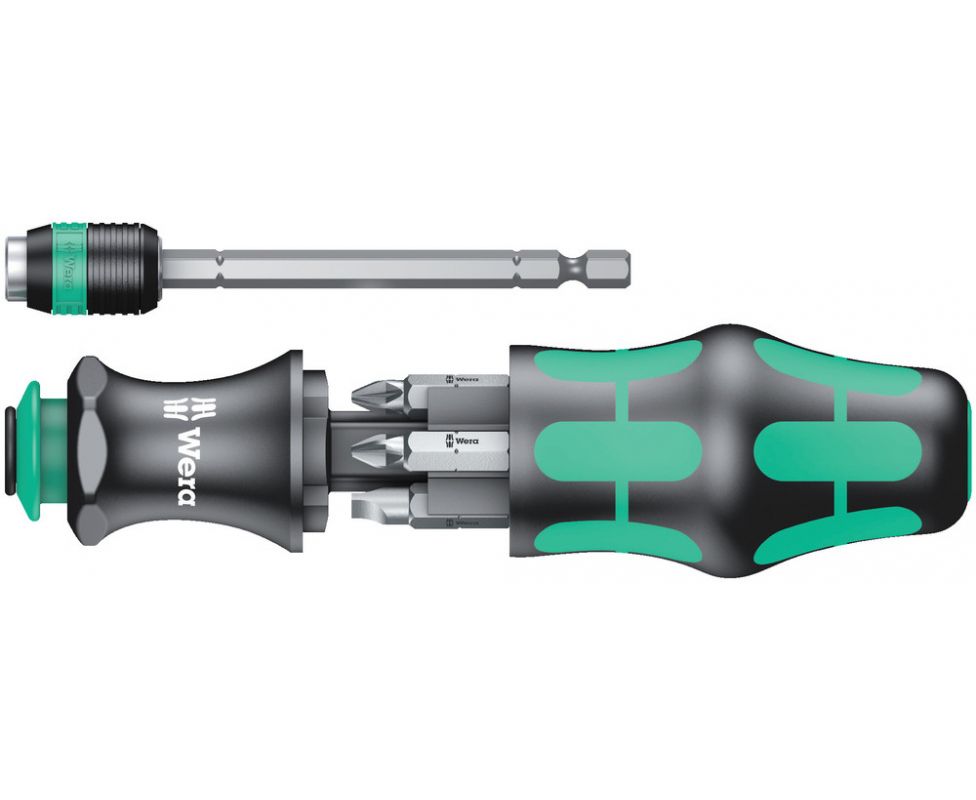 Kraftform Kompakt 20 A Набор насадок (SL, PH, PZ) с сумкой, Wera WE-051019