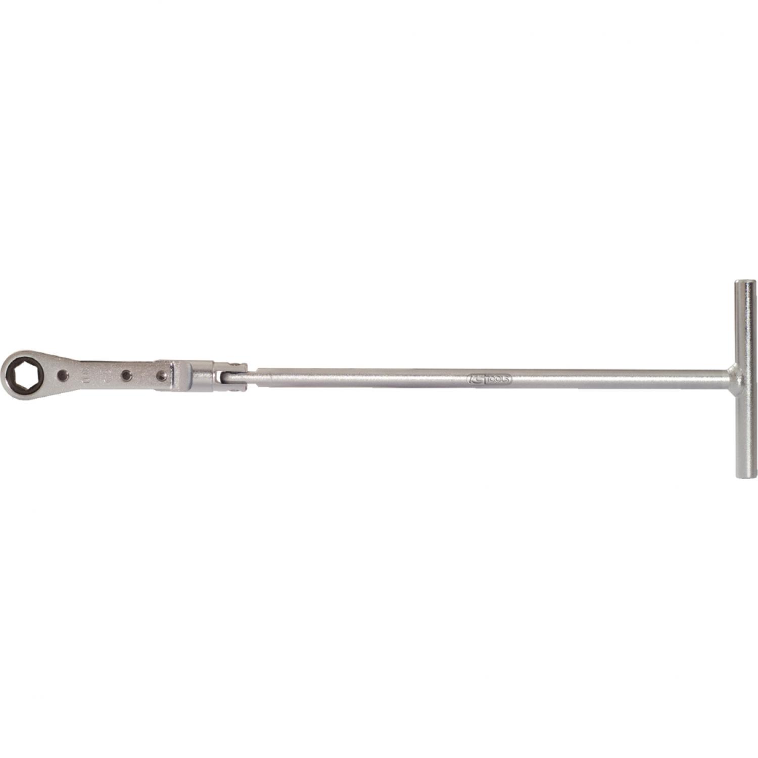 картинка Ключ с трещоткой и Т-образной рукояткой для извлечения свечей накала, 10 мм от магазина "Элит-инструмент"