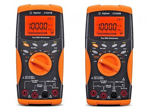 Мультиметры ручные U1241B и U1242B