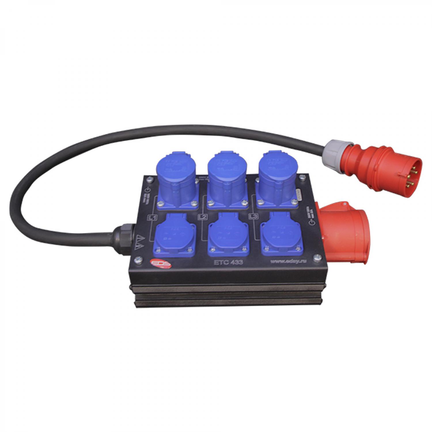 картинка Переносное распределительное устройство ETC 433 от магазина "Элит-инструмент"