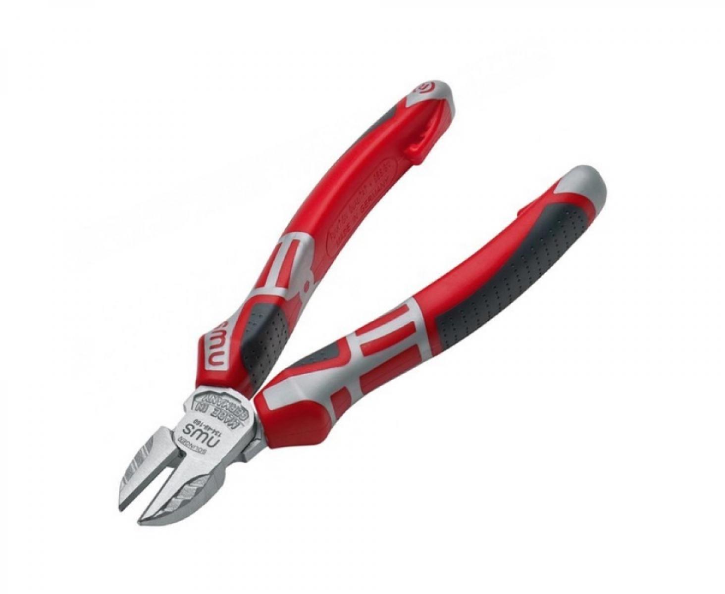 картинка Бокорезы 62º HRC 180 мм NWS 134-49-180 хромированные с рукоятками SoftGripp от магазина "Элит-инструмент"