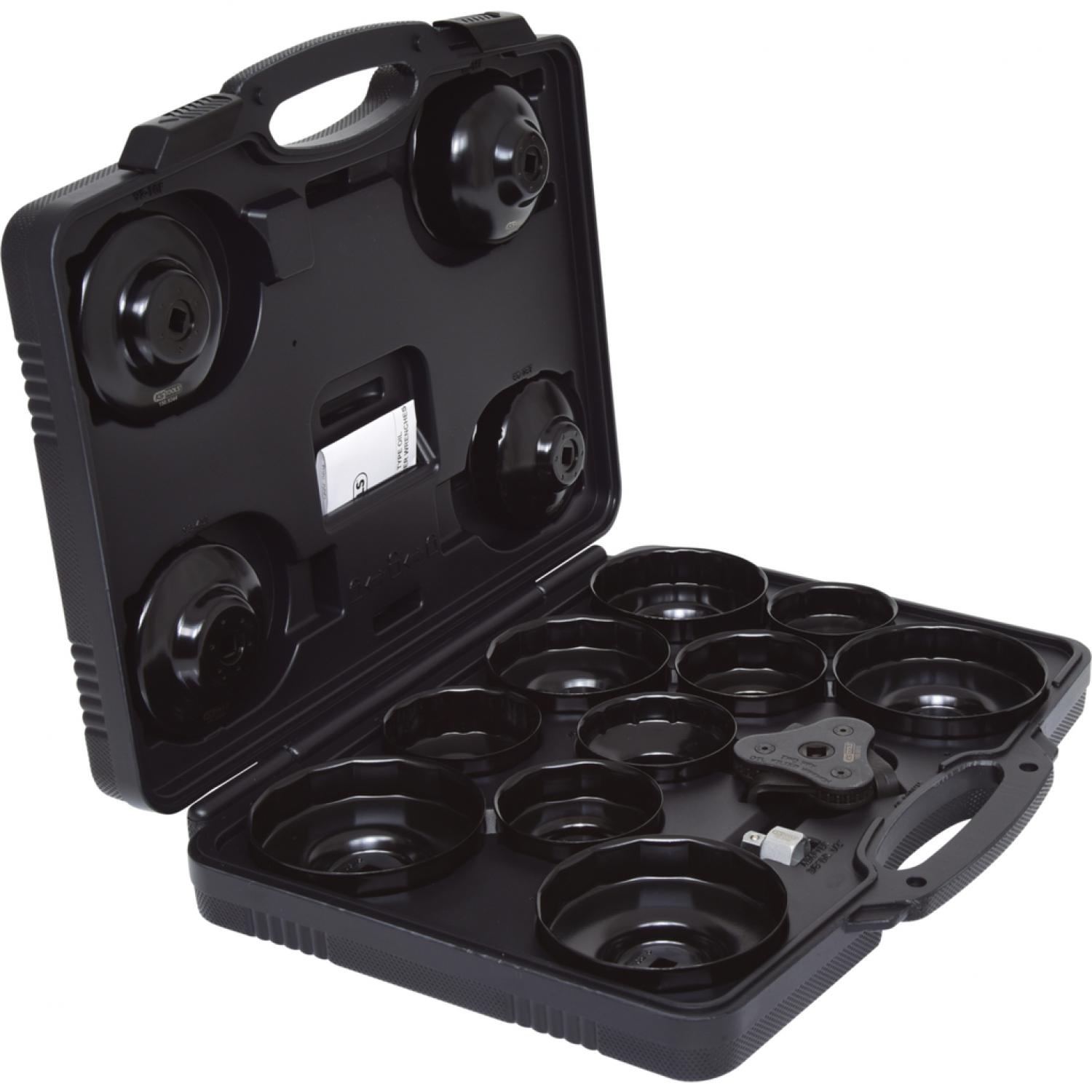 картинка Комплект ключей для масляного фильтра 3/8'', 16 шт от магазина "Элит-инструмент"