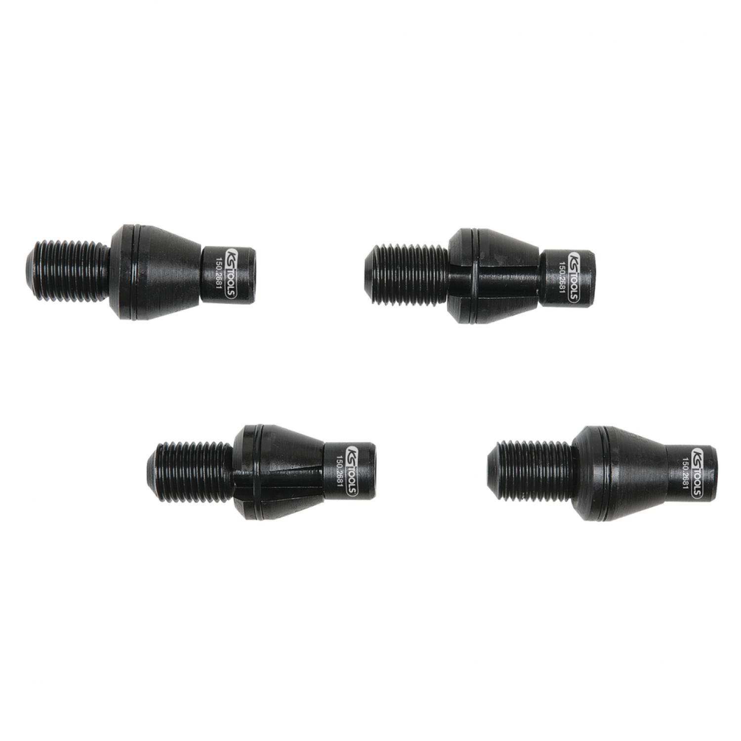 Комплект фиксирующих болтов для надрамника VAG, M14 x 1,5, 4 шт