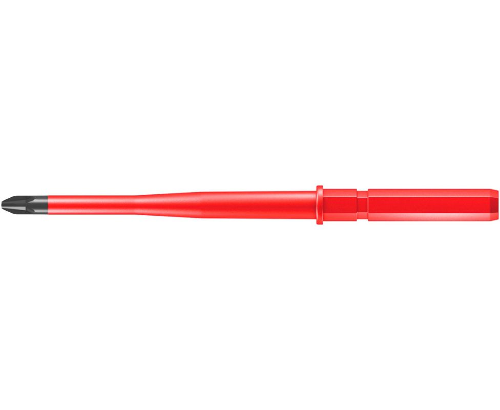 картинка Отвертка Phillips Wera Kraftform Kompakt VDE 62 iS WE-003413 PH 1 х 154 крестовая с зауженным жалом от магазина "Элит-инструмент"
