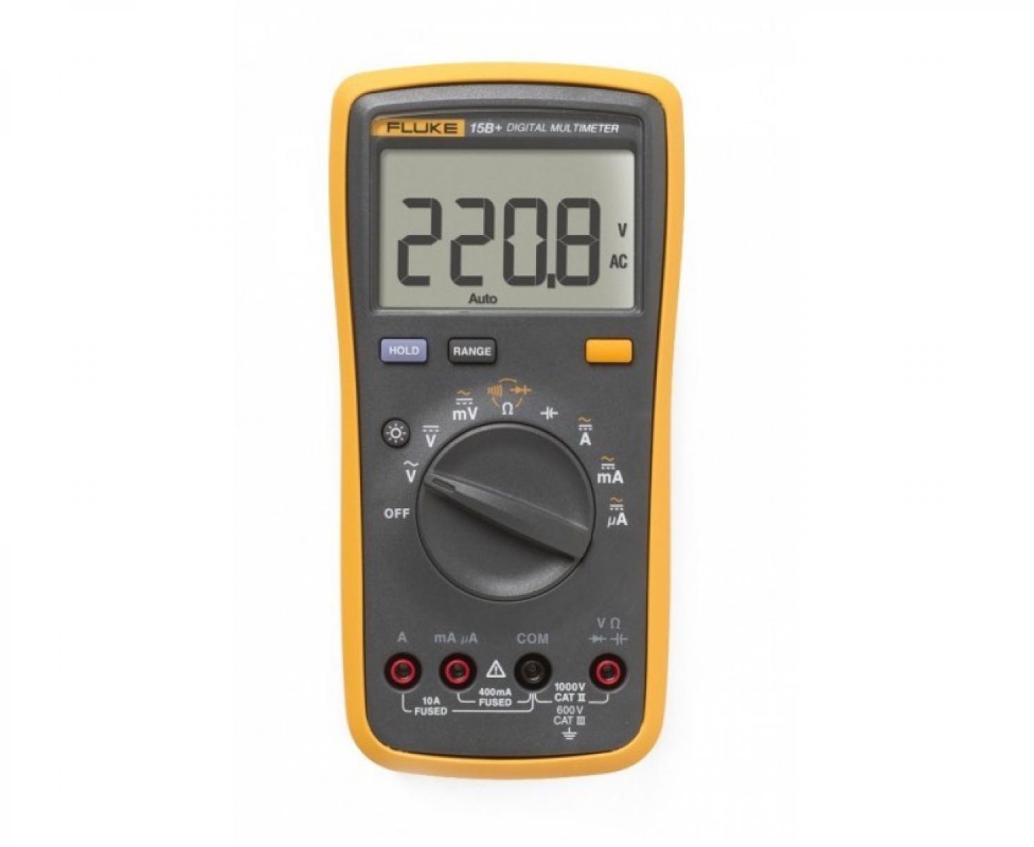 картинка Мультиметр цифровой Fluke 15B+ 4404222 от магазина "Элит-инструмент"