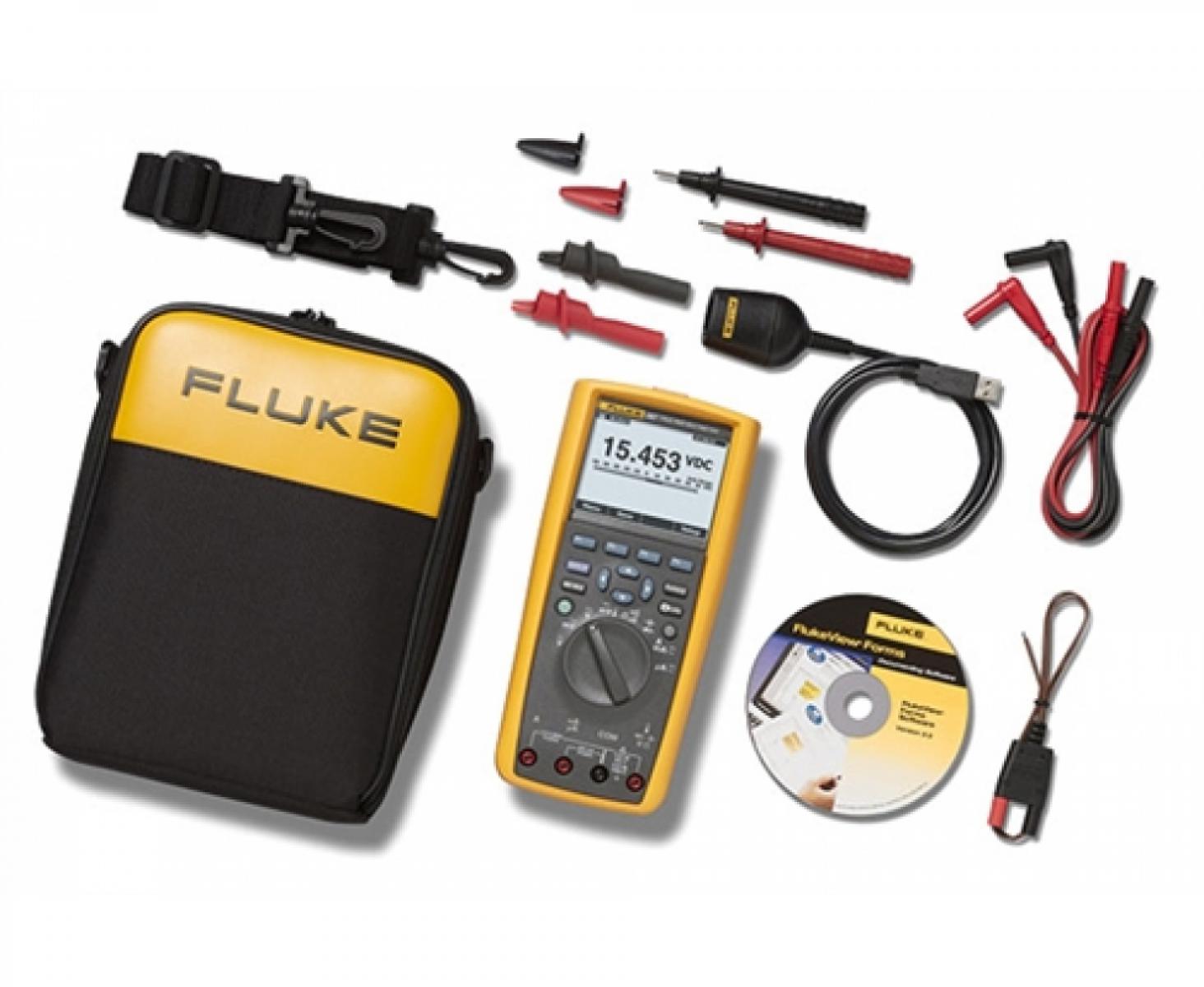 картинка Мультиметр цифровой Fluke 289/FVF 3947812 с программой FlukeView Forms от магазина "Элит-инструмент"