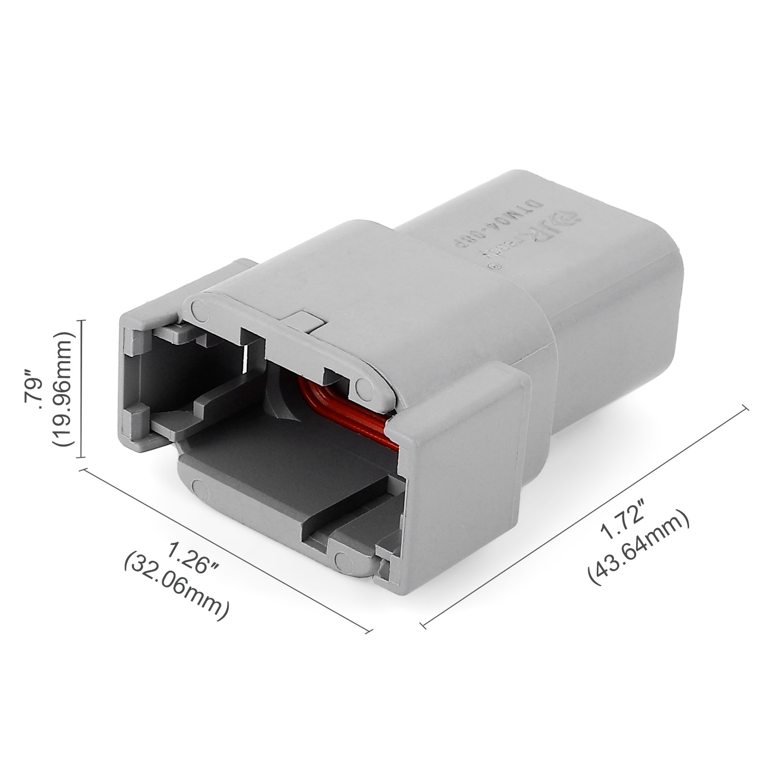 картинка JRready DTM04-08P Водонепроницаемый разъем от магазина "Элит-инструмент"