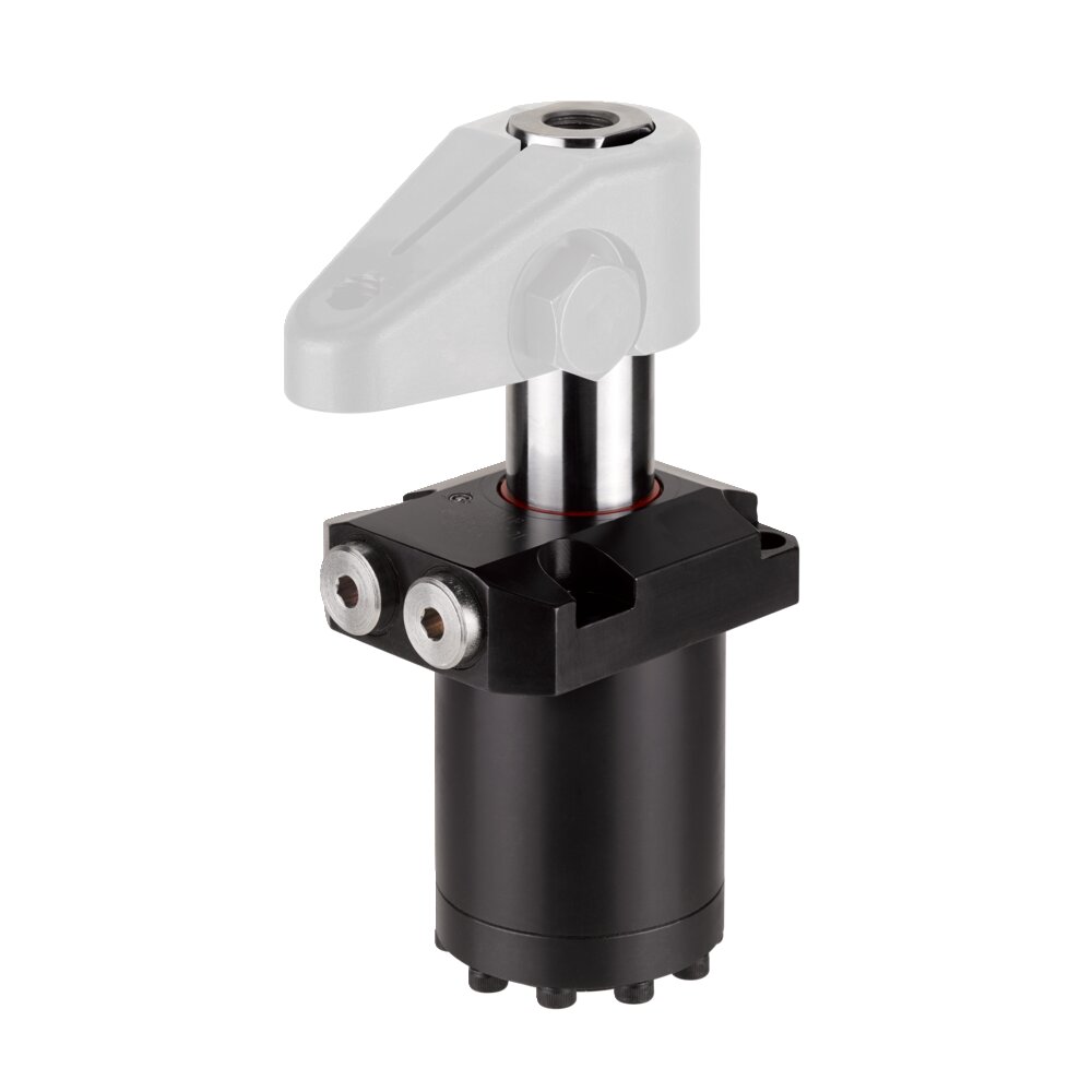 картинка Поворотный зажим, крепление на верхнем фланце, прецизионная конструкция АМF 327197 от магазина "Элит-инструмент"