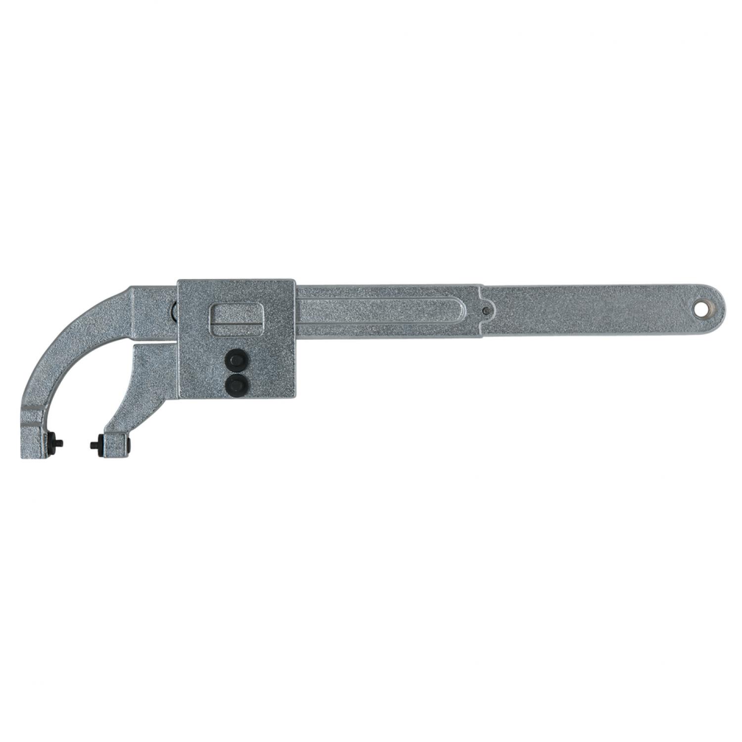 Шарнирный крючковый ключ с цапфой, 20-100 мм