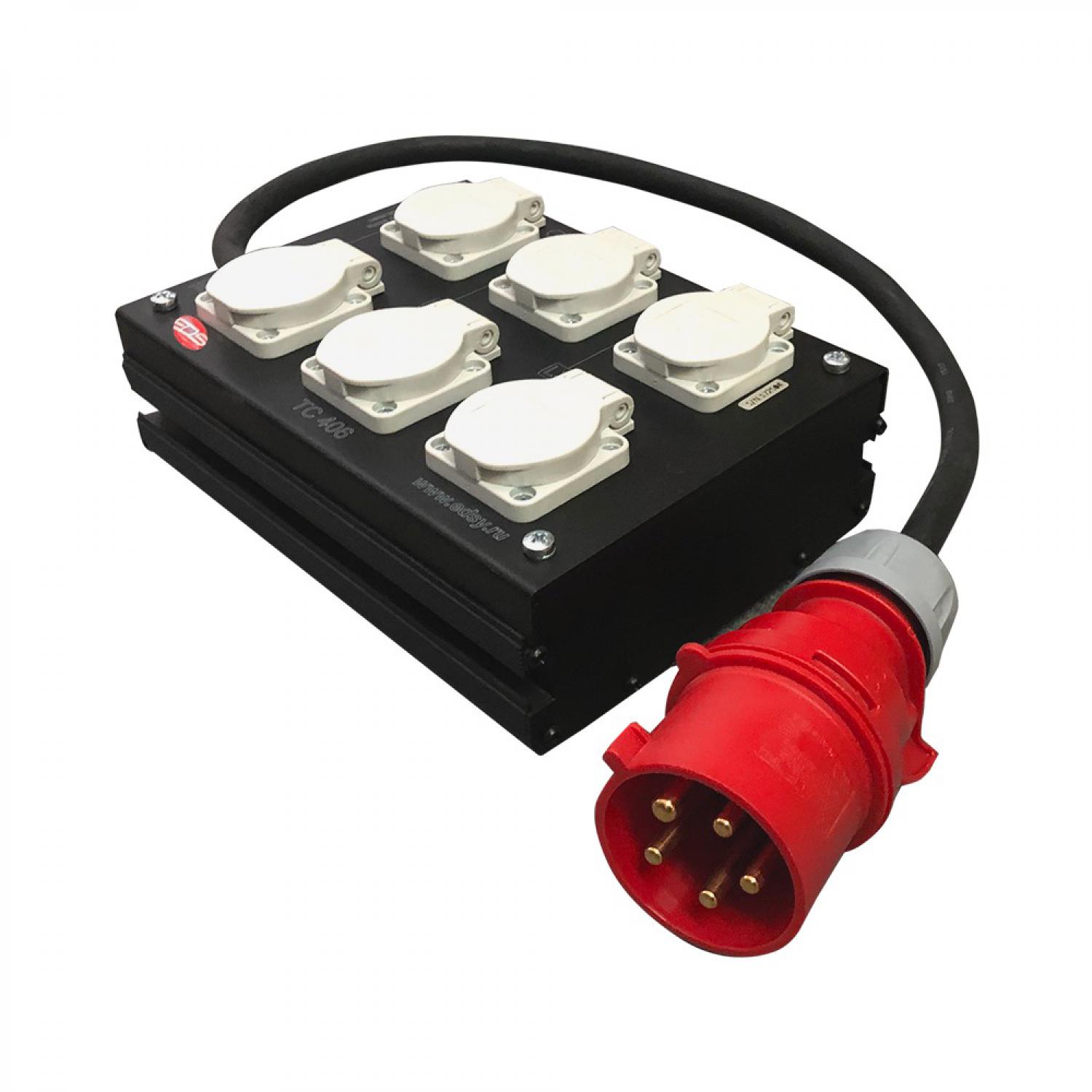 картинка Переносное распределительное устройство TC 406 от магазина "Элит-инструмент"