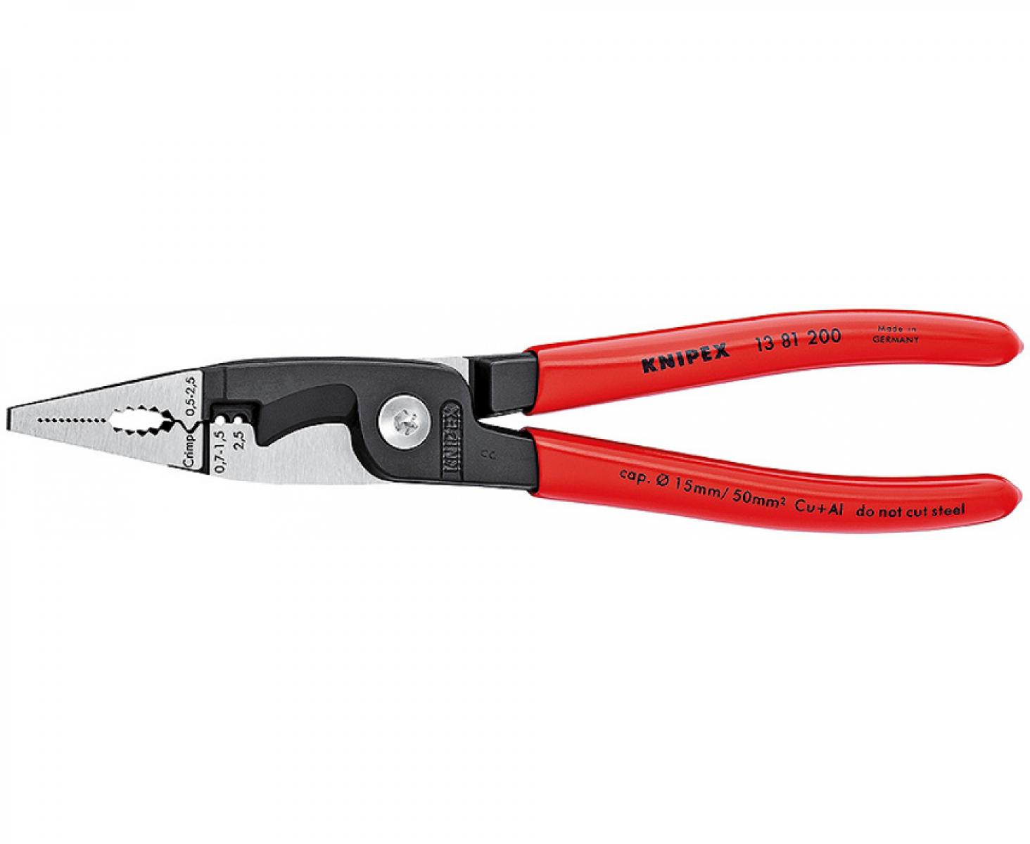 Электромонтажные клещи Knipex KN-1381200