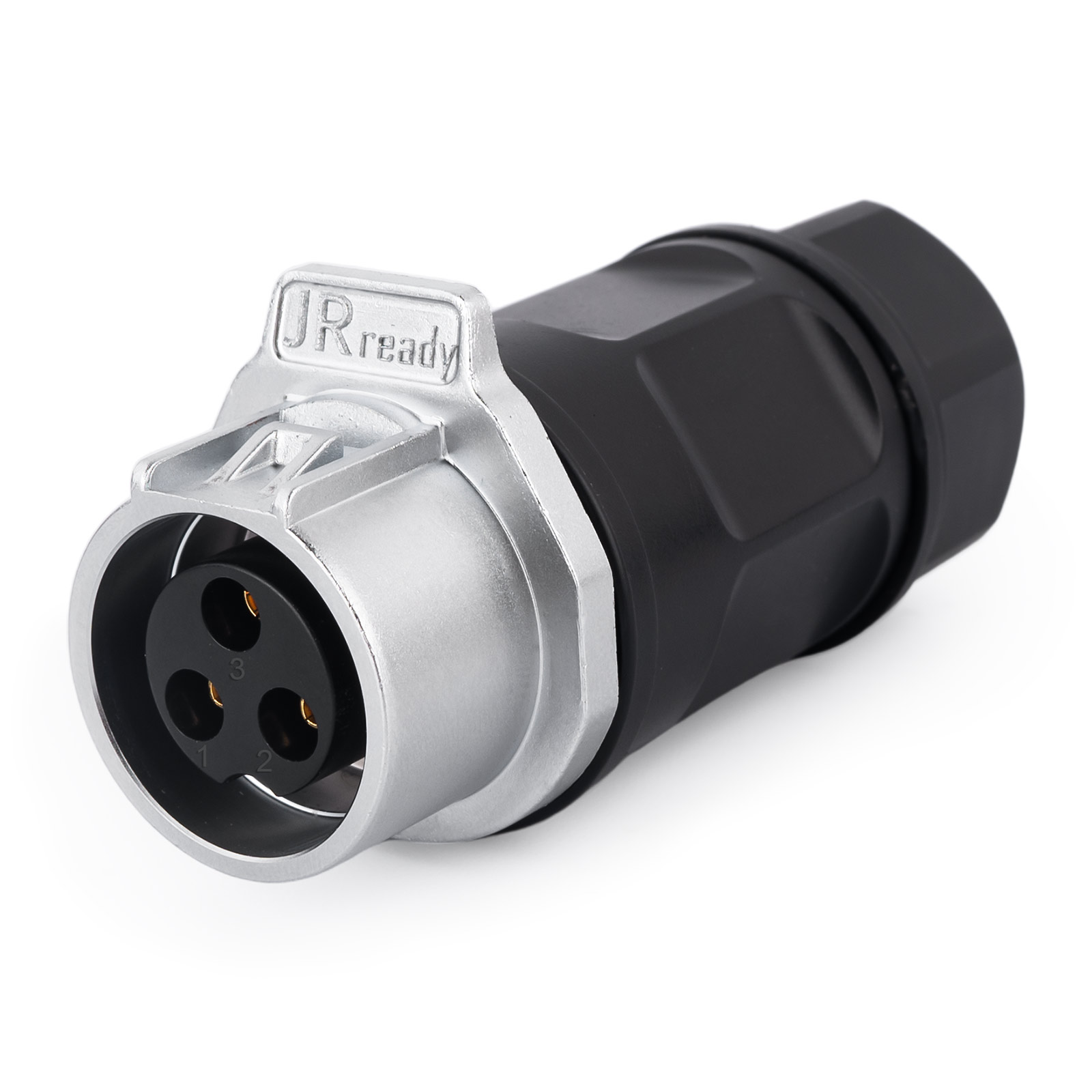JRready JRSSW-CP20, 3-контактная розетка под пайку, Промышленный влагозащищённый соединитель